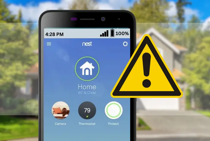my nest app is not working