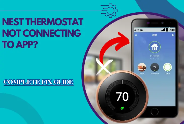 nest thermostat not connecting to app