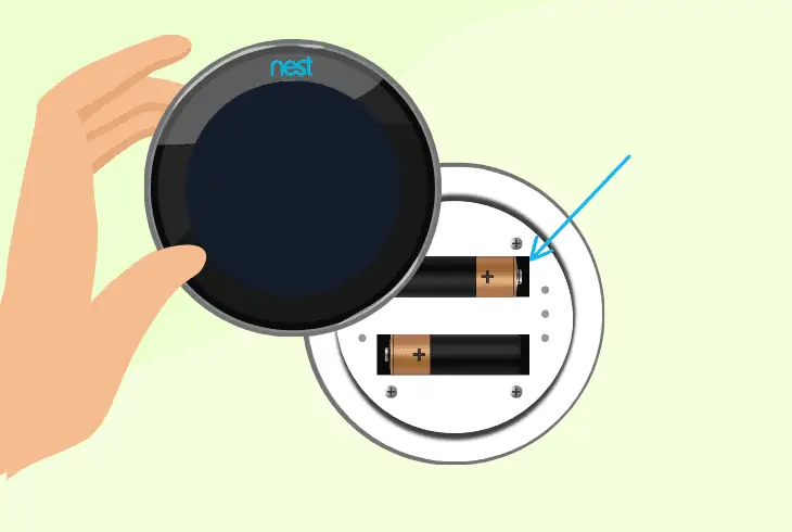 power reset the nest thermostat
