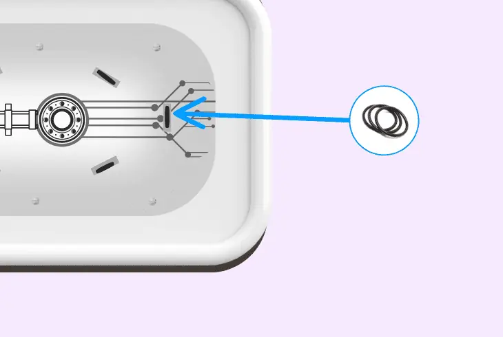 install new snoo o-rings