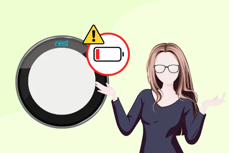 reasons nest thermostat not holding a charge