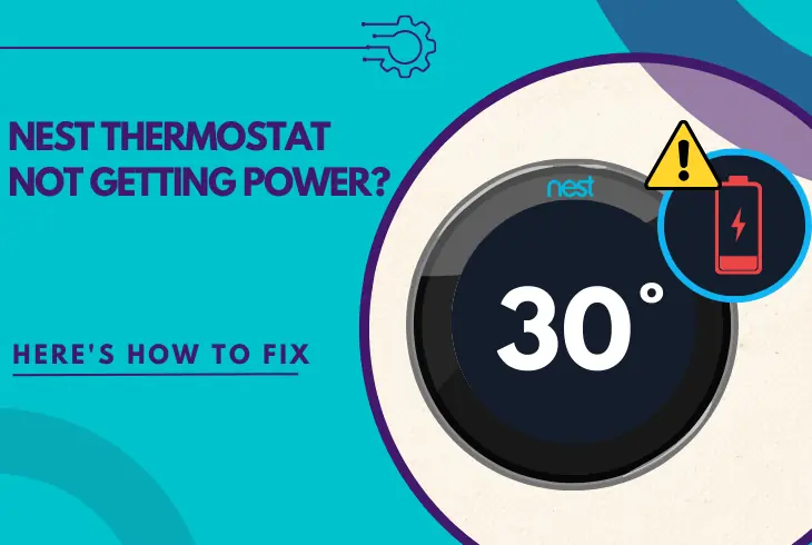 nest thermostat not getting power