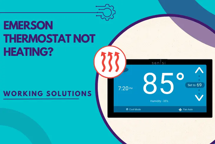 emerson thermostat not heating