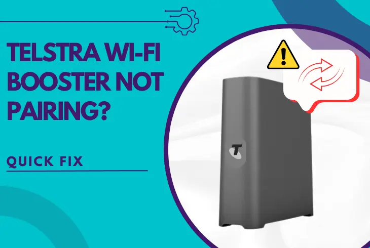 telstra wifi booster not pairing