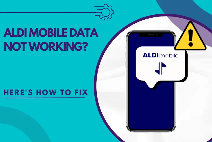 aldi mobile data not working