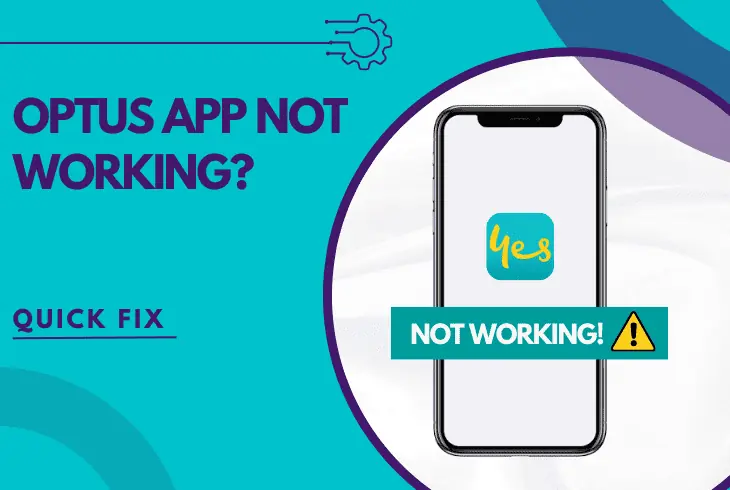 optus app not working