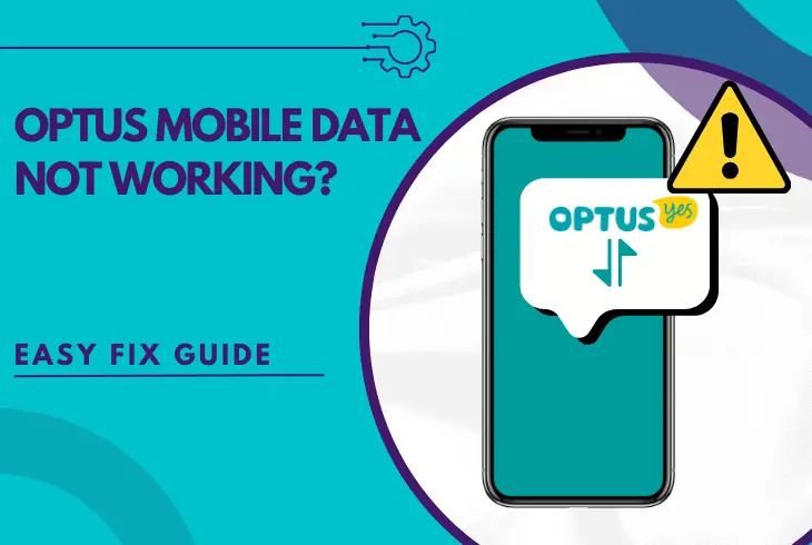optus mobile data not working