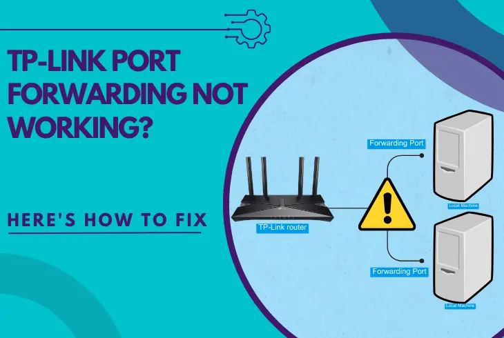 tp-link port forwarding not working
