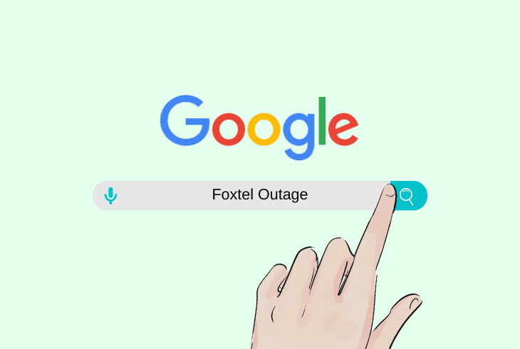 check for an ongoing foxtel outage