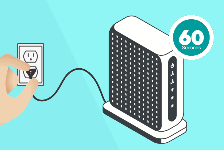 power cycle the optus nbn box