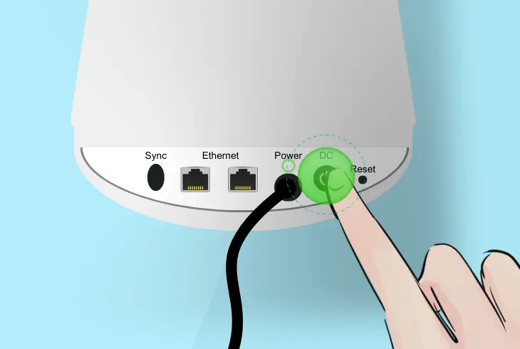 how to power cycle orbi router