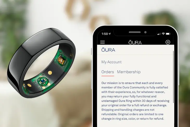 what is the oura ring return policy