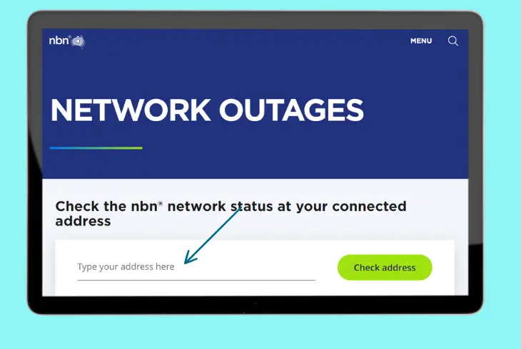 check for nbn network outages