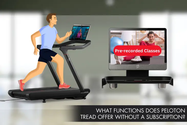peloton tread functionalities