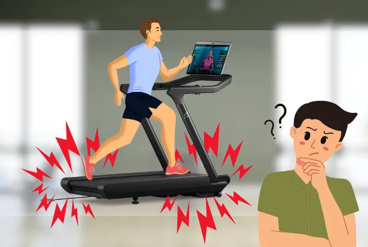 peloton tread is knocking noise