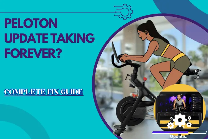 peloton update taking forever