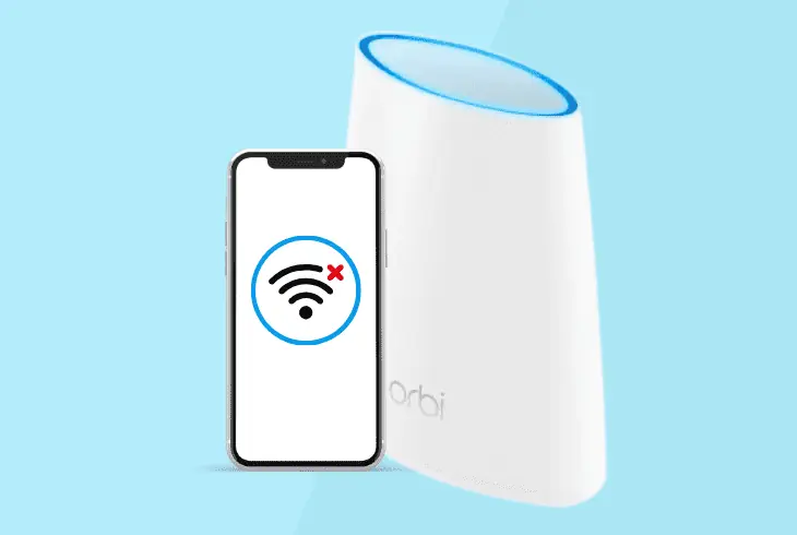 orbi wifi connected but no internet