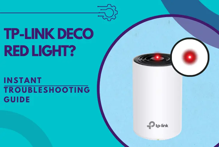 tp link deco red light
