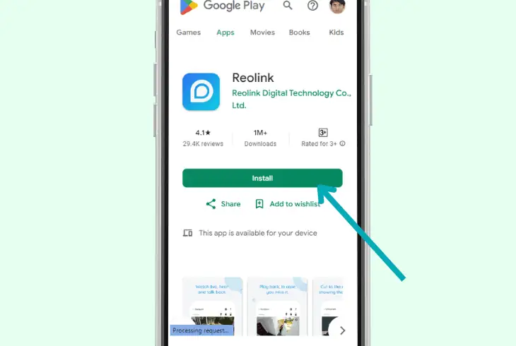 reinstall your reolink phone app (mobile)