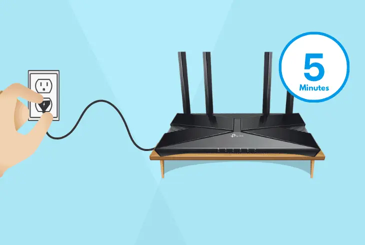 power cycle the router and modem