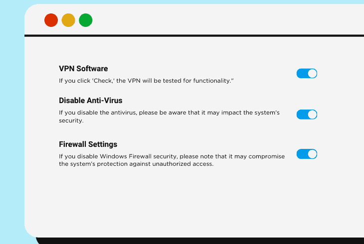 disable all security/location services