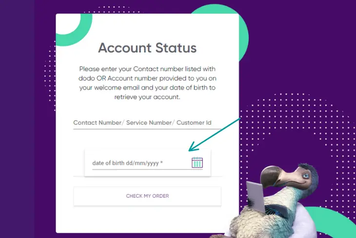 how to check dodo service status