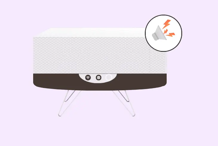 why is snoo making squeaking noise