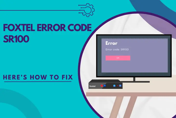foxtel error code sr100