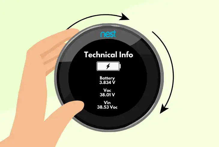 check the thermostat battery