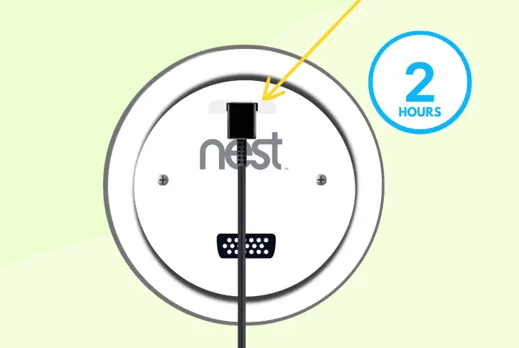 manually charge your thermostat