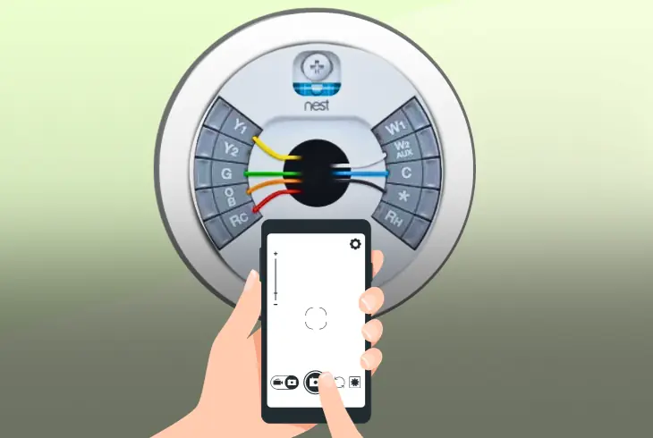 inspect the thermostat’s wiring