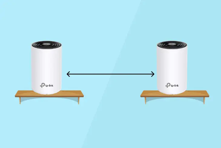 correct the tp-link deco placement