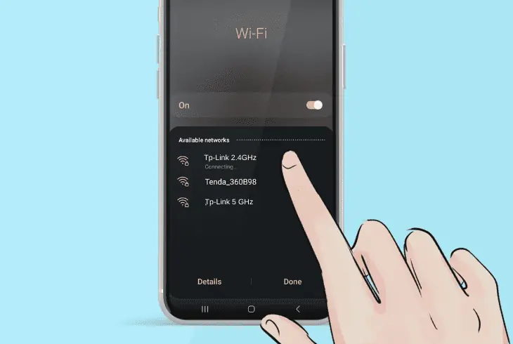 connect with tp-link dual band
