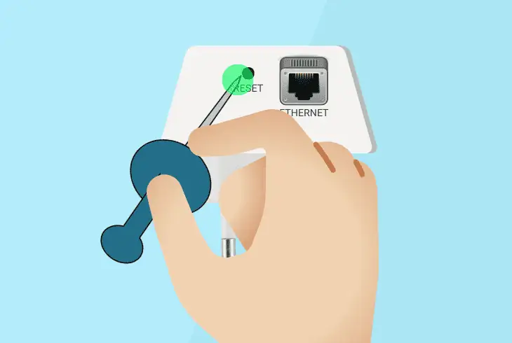 factory reset your tp-link extender