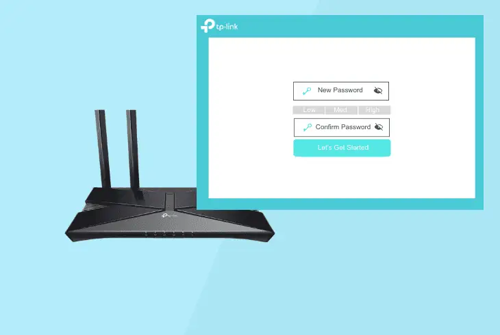 configure tp-link router after reset