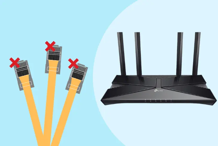 connect tp link router without ethernet cable