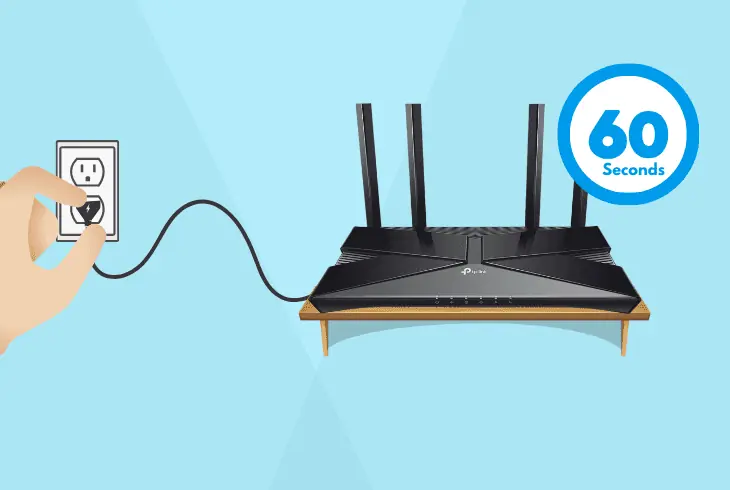 power reset the tp-link router