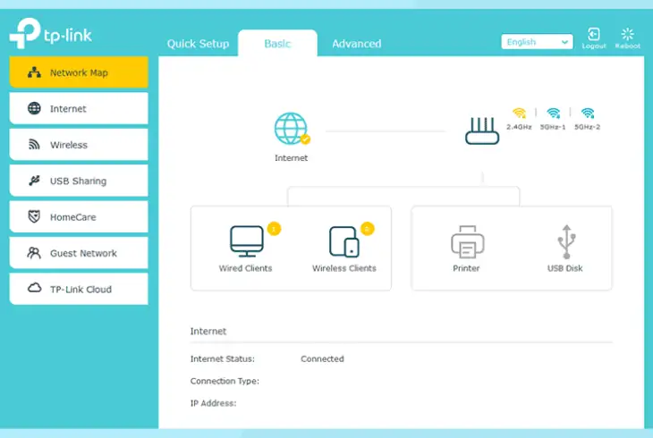 configure the tp-link router’s wi-fi