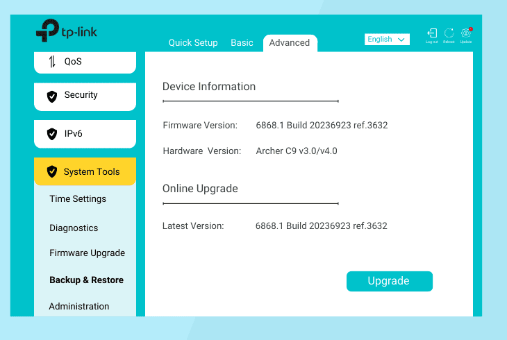 update the tp-link wi-fi extender