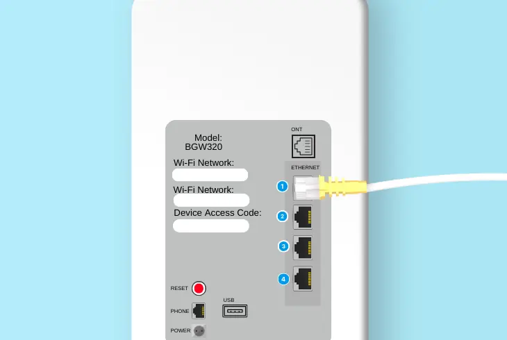 connect the two bridge at&t routers
