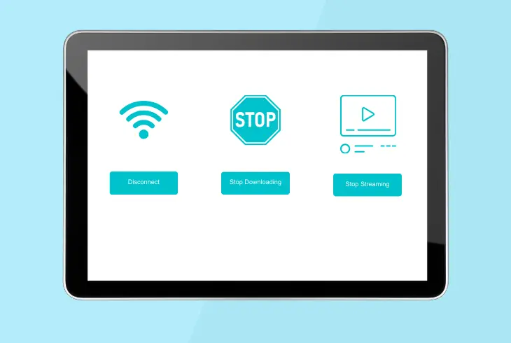 reduce the usage of the network