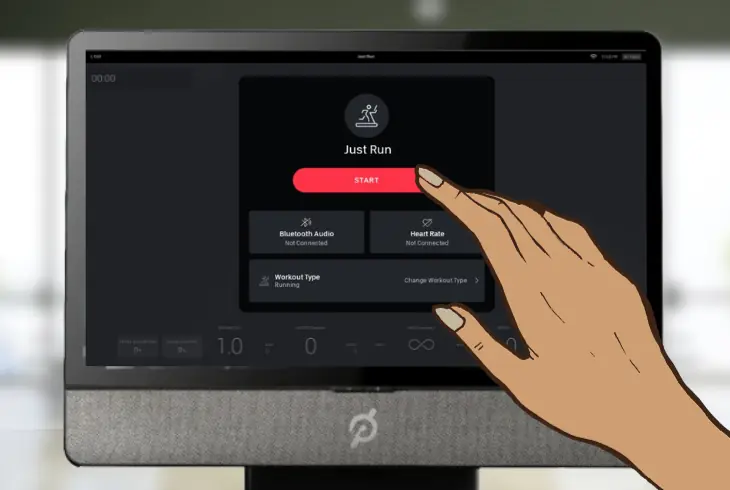 use peloton tread for manual workouts