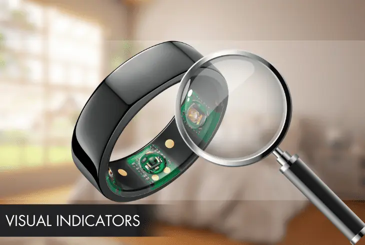 oura ring visual indicators