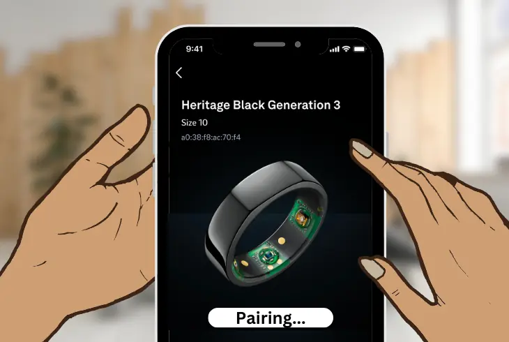 forgetting your oura ring