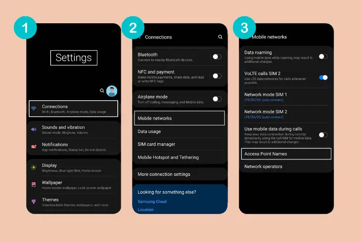 correct the amaysim apn settings