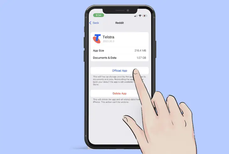 how to “offload” apps on apple’s ios