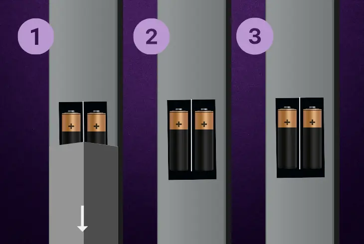 replace the remote batteries
