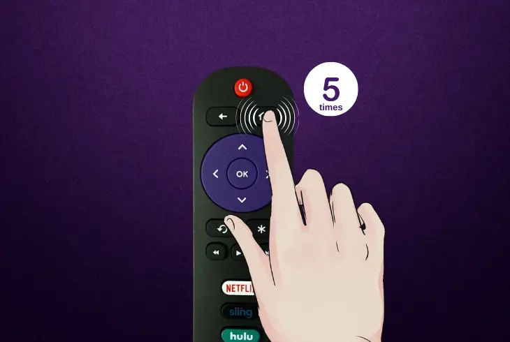 clear the cache on your roku