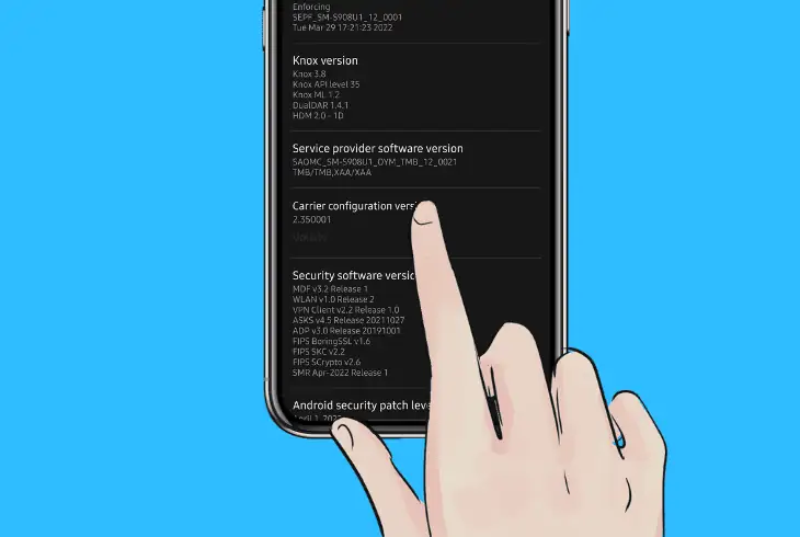 update carrier settings android