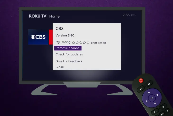 remove and install the cbs app
